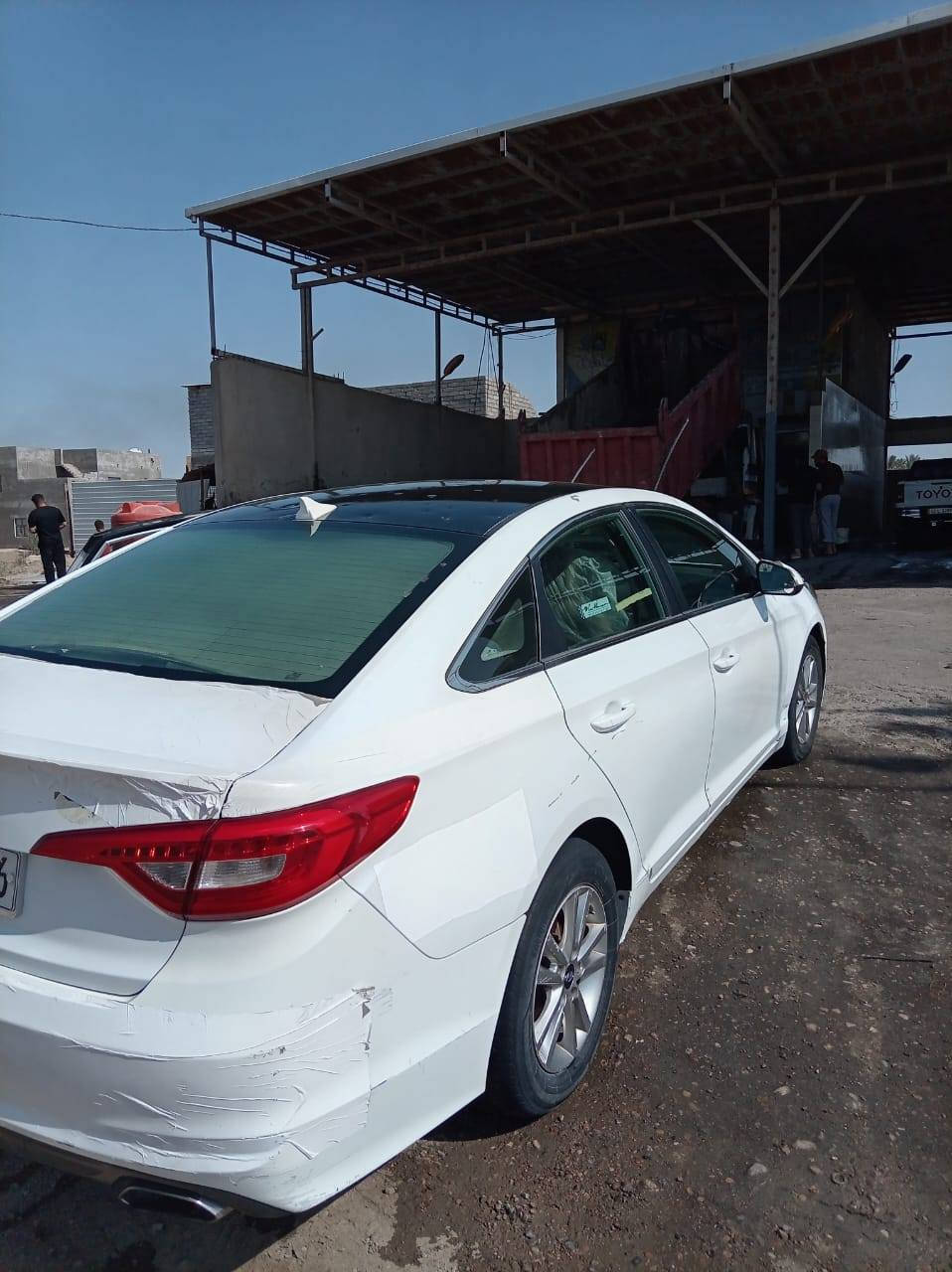 سوناتا 2017
وارد امريكي سياره نعمه من الله بس نقص حداده وتايرات 
رقم اربيل بعد الها سنه 
سعر 105 قبل وبيها مجال كلش بصيط 
رقم تلفون ***********
اتصل واني خادم
