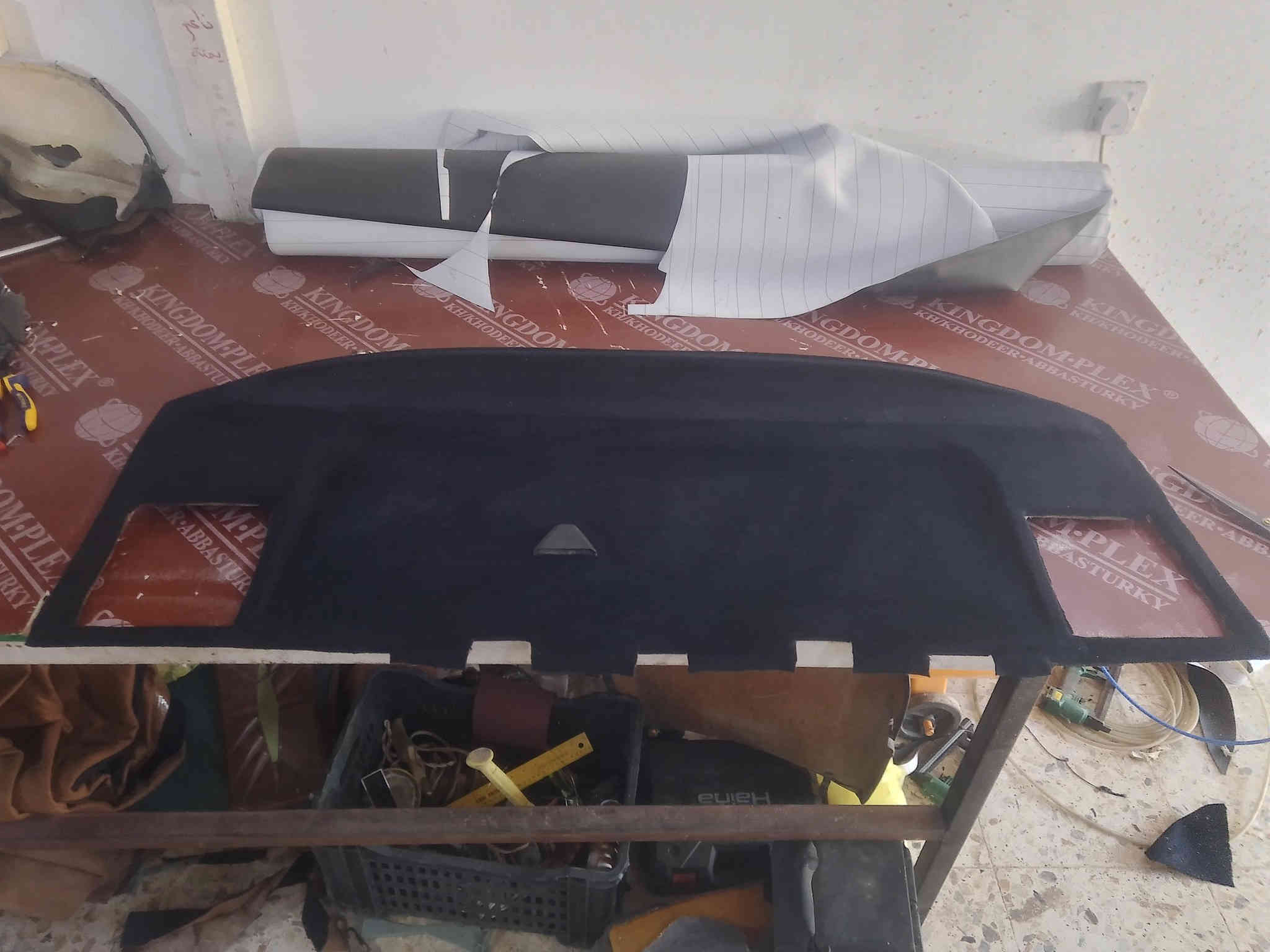 السلام عليكم
كلنه شويه نغير من دزاين البلادي🤔
دوشمه كافه انواع السيارات بطاين 🫡
كشنات ارضيات تنته تكم دشابيل🤗
 تحديث دواخل تغيير لون وعوازل 💪
العنوان الشعب الثعالبه شارع البانزين خانه
للستفسار ***********
