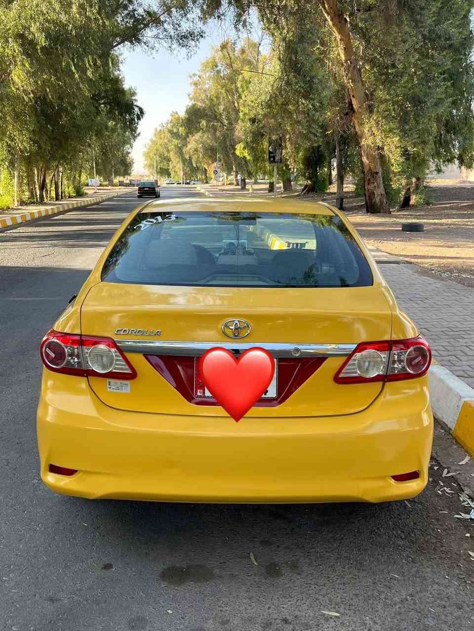 سلام عليكم كورلا 2013Leمحرك 18نقابة مصفرة رقم جديد سنوية جديده بطاقة بانزين موجوده ضررها جامرلغ وبونيد بدون دواخل مع تصفيات بسيطةمكانها كركوك سياره اي نقص مابيها سعر 133وببها مجال بسيط ***********
