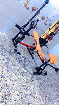 بي تمارين التراي ول باي ول صدر ول ارجل ولكتاف ول سحب ضهر متعدد الستعما...