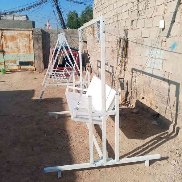 مرجوحه جديده تسگام بدون استعمال بوري ثقيل انج ونص مليم ونص تتحمل وزن 150 كيلو 3نفرات تتفصخ وتنشد سهله بالفتح والنقل 
العنوان كوفه علوة الفحل 
السعر 180
الاتصال ***********
