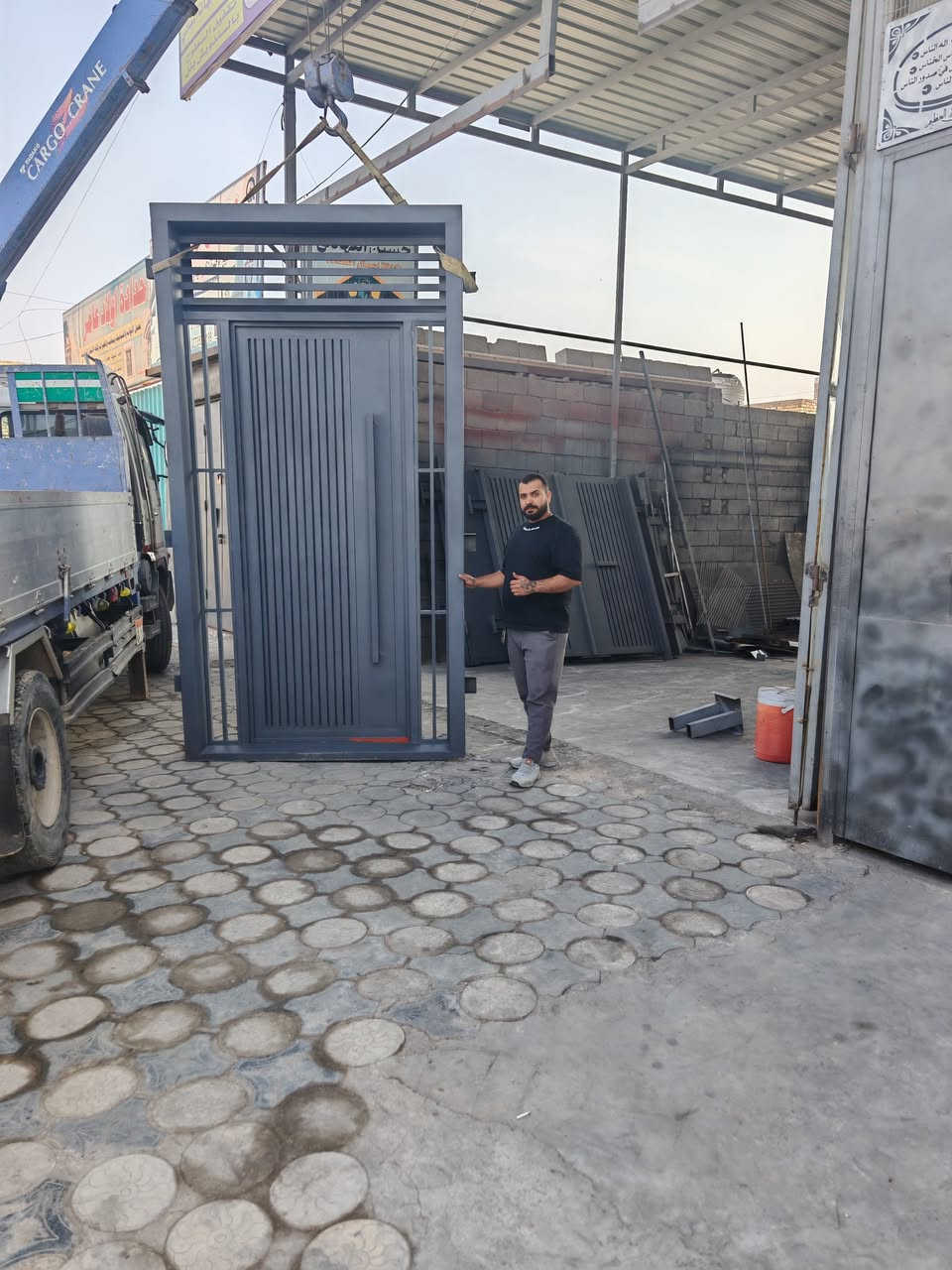 ❤️مـرحبــآ بـــكم❤️ 

نعمل كافة اعمال الحداده بطرق حديثة 
باب رئيسي-ابواب اعتيادية حسب النقشه-ابواب  قاصه-شباك-درج حديد-محجرات-محامل-شواصي-برجولات و مضلات-جلسات-وجهات كابوند ومختلف الاشكال-كرفانات السندويش بنل الثابته و المتحركة-تقفيل السطوح بلسندويش بنل 
العنوان( محافظة ميسان ) منطقة حي الصحفيين الاربع سايدات قرب اول استداره مجاور مجمع دبي للانشائية قبل لاتوصل المستشفى اللبناني نتشرف بزيارتكم الينا زبائننا الكرام 
 
للاستفسار 📞  ( *********** )
                       (***********)
                      ( *********** )  حسين البهادلي
