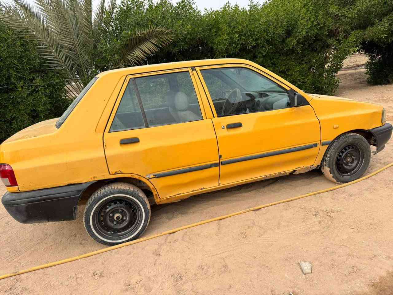 السلام عليكم
سايبة موديل 15 گير محرك شرط
بيهة باب خلف السايق مبدل فقط وخياسات بسيطة مثل ماتشوف بعينك سنوية 28مالكة صاحبي مصفرة هيئة وغرامات السيارة ترهم اقصاد بمقدمة.      
سعرهة 30  اذا بالاقصاد واذا نقد يختلف السعر 
الشراي يتصل ***********
