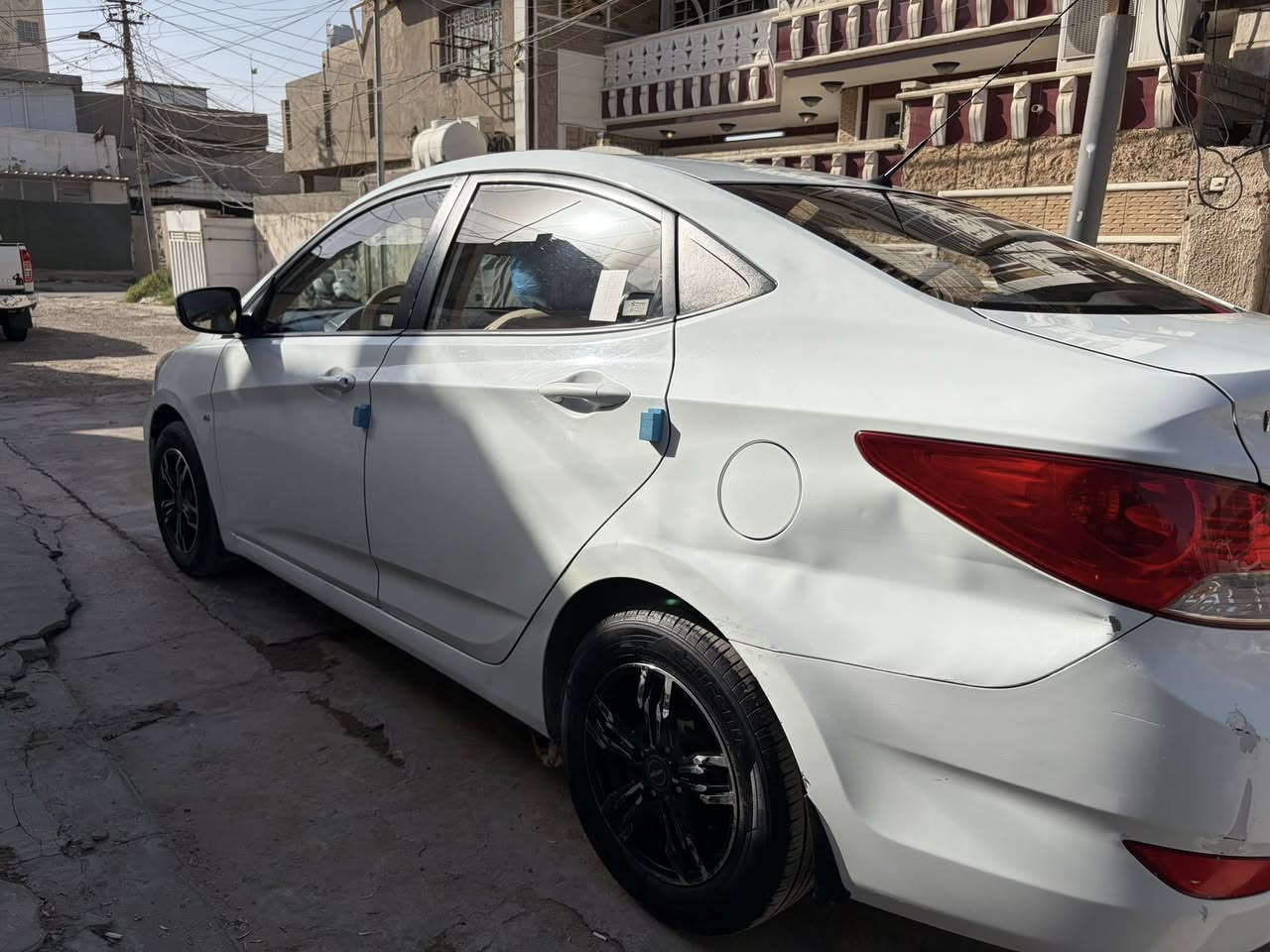 السلام عليكم اكسنت 2013 خليجي رقم بغداد تحويل شرط مكينه ١٦٠٠  المرغوب أم القطرتين لا تنقيص ولا تبخير خير من الله  بدون صبغ تخم تاير جديد مع الويل كب علما وياها الويل الأصلي   بيه بعض الرصعات البسيطة صبغ بس الدعاميات
سعرها ٩٤ ورقه ومجالها كلش بسيط  مكانها الأمين الثانيه
***********
