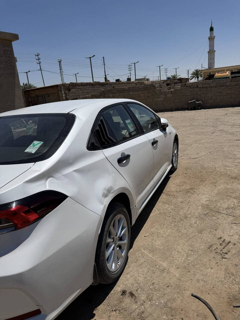 كورلا موديل 2022 ساز الأصلي فول مواصفات رقم أربيل بسمي مابيها بس طخه جاملق خلفي كما موضح بصوره مكان سياره الأنبار الكرمه ***********
