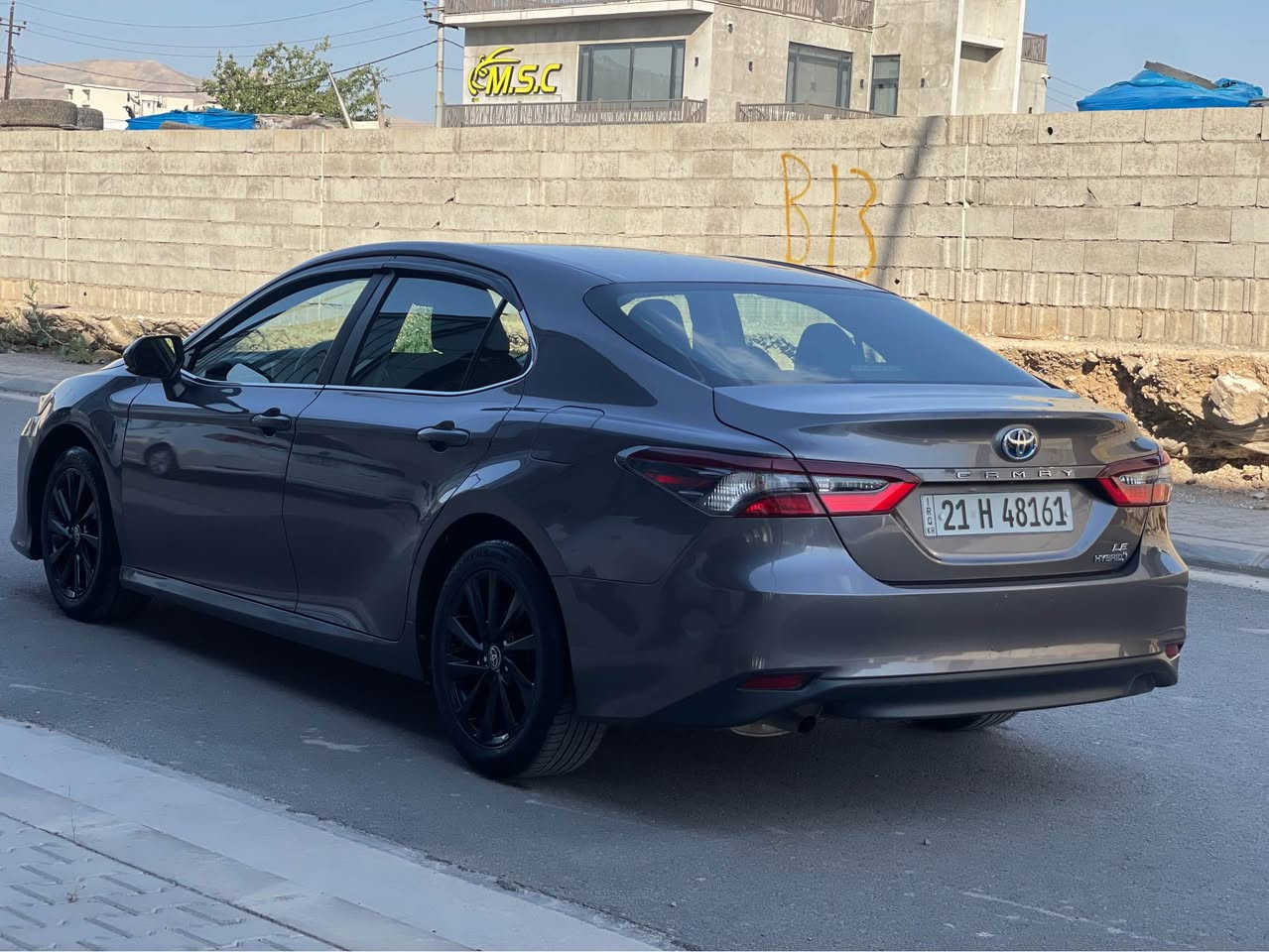 Toyota camry hyrbid
نرخی تەنها ١٧٣ وەرەقە
مۆدێل 2023
مواسەفاتLE 
بەسمە
برێک بەسمە
کوشن کارەبا و هیتەر
ڕاداری پێشەوە (ئۆتۆ ستۆپ)
ڕاداری خەتی جادە

سێ شێوازی لێخوڕین( عادی،ئۆتۆماتیک،سپۆرت)
چوارجام ئۆتۆ
کامێرە 
شاشە گەورە
سوکان ڤۆلێۆم
تەحدید سورعە
حاسەی تایە
٢ پارچەی  بۆیاخە ئەیرباگ هەمووی بیلادیە هیچی نەتەقیوە

ژمارە موبایل
***********

سلام عليكم
Toyota camry hyrbid LE
كامري 2023
سعر فقط ١٧٣ ورقه 
مواصفات LE 

محرك 2500 هايبرد 
بصمة 
كشن كهرباء و هيتر

شاشه كبيره 

كامره دواره 

ثلاث انظمة قياده 

رادار امامي 

قياده ذاتيه 

تنبيه الخروج من مسار الطريق

تحكمات ستيرن 

تبريد لمس شاشه 

قطعتين صبخ بدون ايرباك

‎العنوان سليماني اتصال ☎️ *********** السليمانية, العراق
