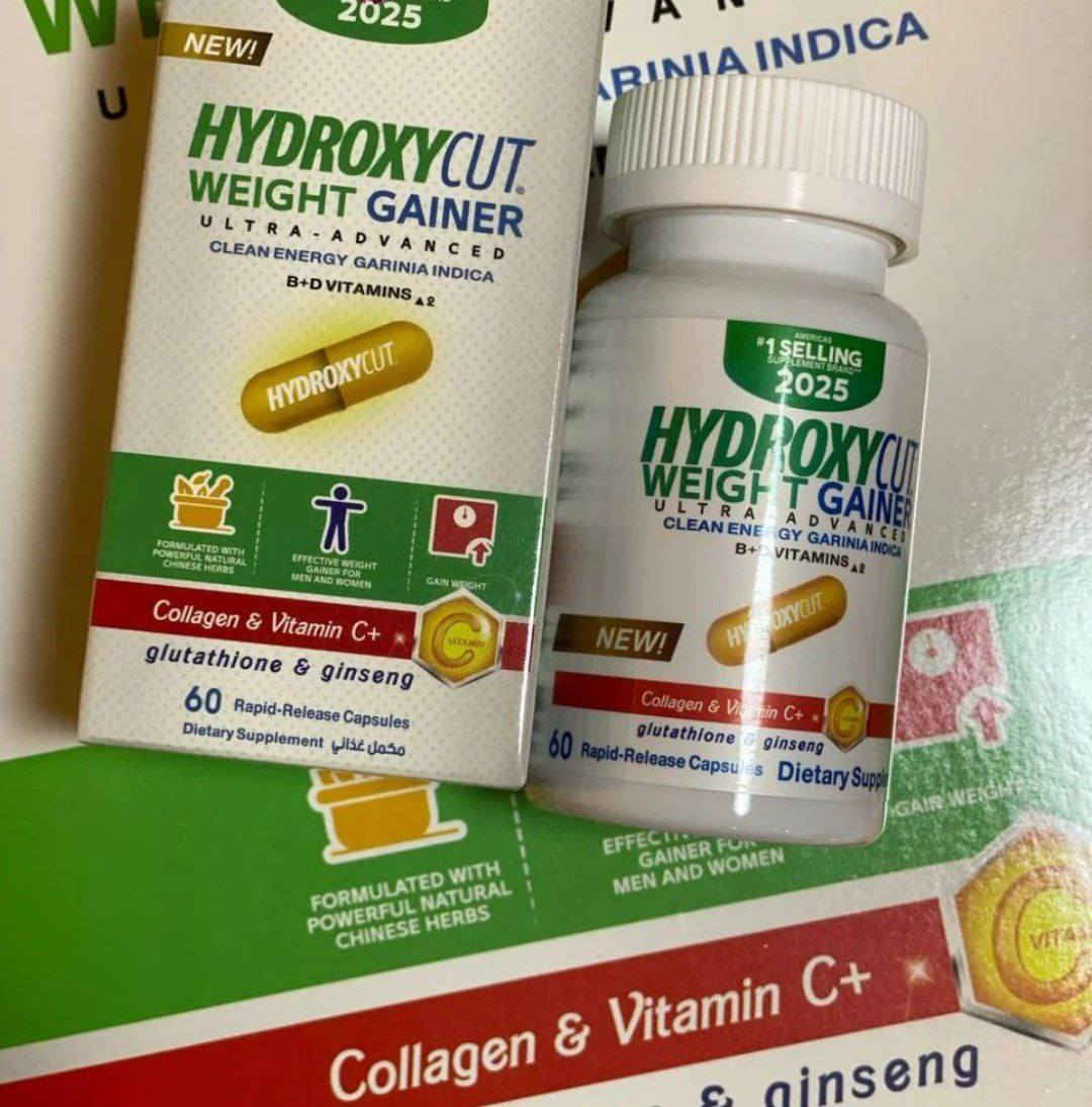 ✨المسمن الثوري من شركة هايدروكسي كت الامريكية مسمن هايدروكسي عام HYDROXYCUT WEIGHT GAINER كبسول مسمن عام وفاتح للشهية لزيادة الوزن وبشكل طبيعي من دون حبس السوائل مجرب و فعال 100% ليـس له اي اثار جانبيــة. 

✅فوائد المسمن العام
مسمن للجسم وفاتح للشهية ...
1️⃣غني بجميع الفيتامينات والبروتينات ((فيتامين collagen,C,  biotin,Ginseng)) التي تعمل على توريد الخدود وتغذية البشرة حيث يقوم ببنائها وتسمينها
2️⃣اضافه إلى بناء أنسجة جديدة لتجديد حيوية الجسم 
3️⃣يعمل على تقوية الأعصاب وزيادة معدل الذكاء والتركيز
4⃣يعتبر الحل النهائي لتخلص من قلة الوزن والضعف المفرط 
⭕طريقة الاستخدام
كبسولتين في اليوم قبل الوجبات الرئيسية  بربع ساعة

المنشأ امريكي 🇺🇸💯


**إذا كنت صاحب هذا الإعلان وتريد حذفه لأي سبب، رجاءا أرسل رسالة إلى الدعم الفني**