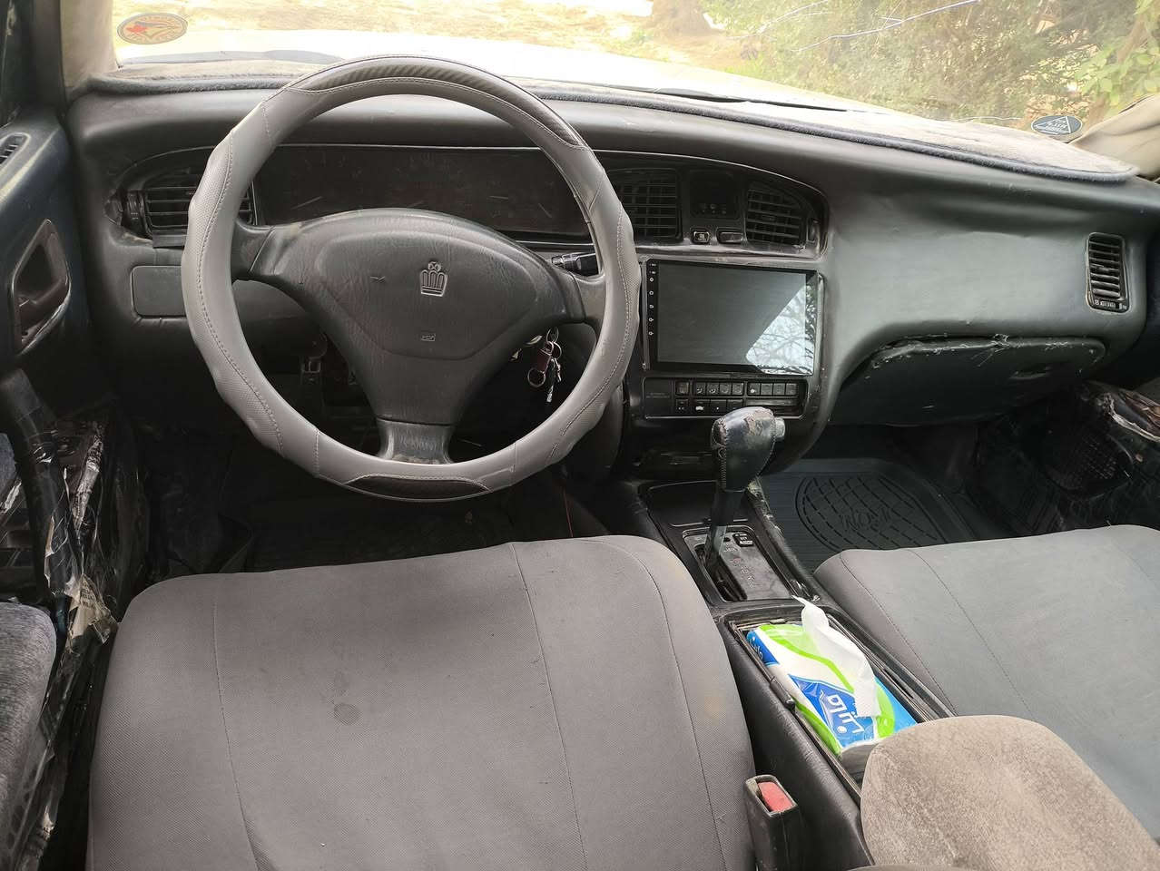 سلام عليكم بطه منفصل رقم انبار نكليزي اتكفل بل شرعيات كص نقل جثه  مداور كير جديد وكاله محرك جديد بخاخات بلتكات دياكو كهربائيات كله شغاله شديت جعمقه جديده تخم تاير جديد  مكان السياره بين سده الهنديه وطويريج ***********
