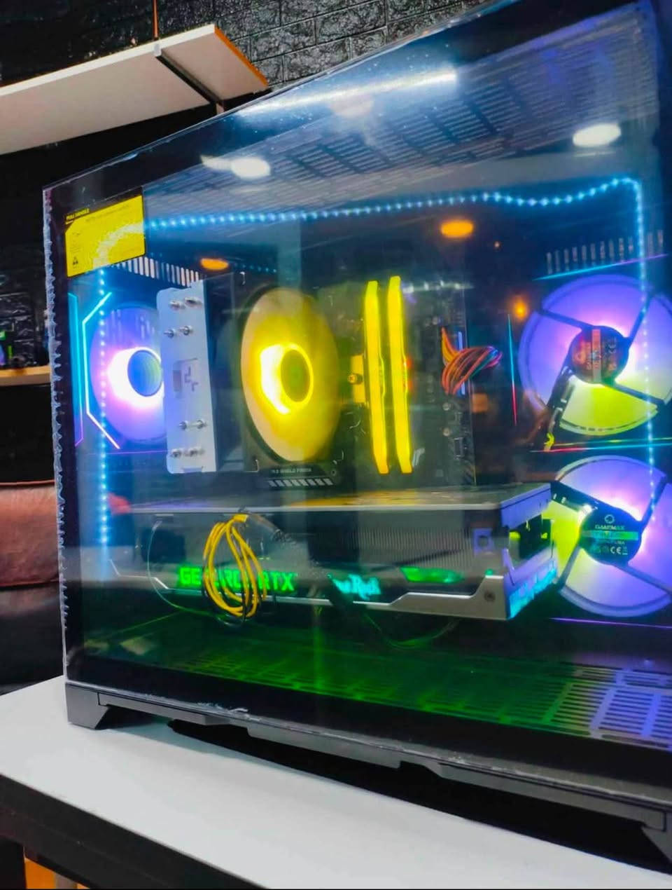 ادمن وافق🤍 مكلف بلنشر كيس مواصفاته
Rtx 3070 8G PALIT

Ryzen 5 5600x
‏
B550m mortar MSI  
‏ 
Ram 32 gb Lexar
‏  
Hard MP33 pro  1TB 
‏ 
aigo Power 700 watt
‏
Case game max Hype - M
سعر 1.450 متوفر توصيل وكل قطع كراتينة موجودة ميعجبك اعبر باحترام 🤍 تريد فحص شتريد عادي توصيل موجود لكل محافظات


**إذا كنت صاحب هذا الإعلان وتريد حذفه لأي سبب، رجاءا أرسل رسالة إلى الدعم الفني**