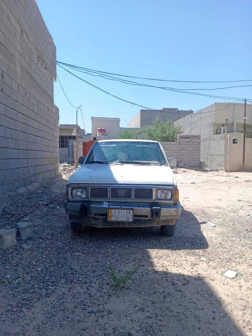 السلام عليكم نيسان تك للبيع موديل 90 رقم مثنى سنويه منتهيه تكفل تحويل مكان بصره خور الزبير سعر 26 رقم ***********
