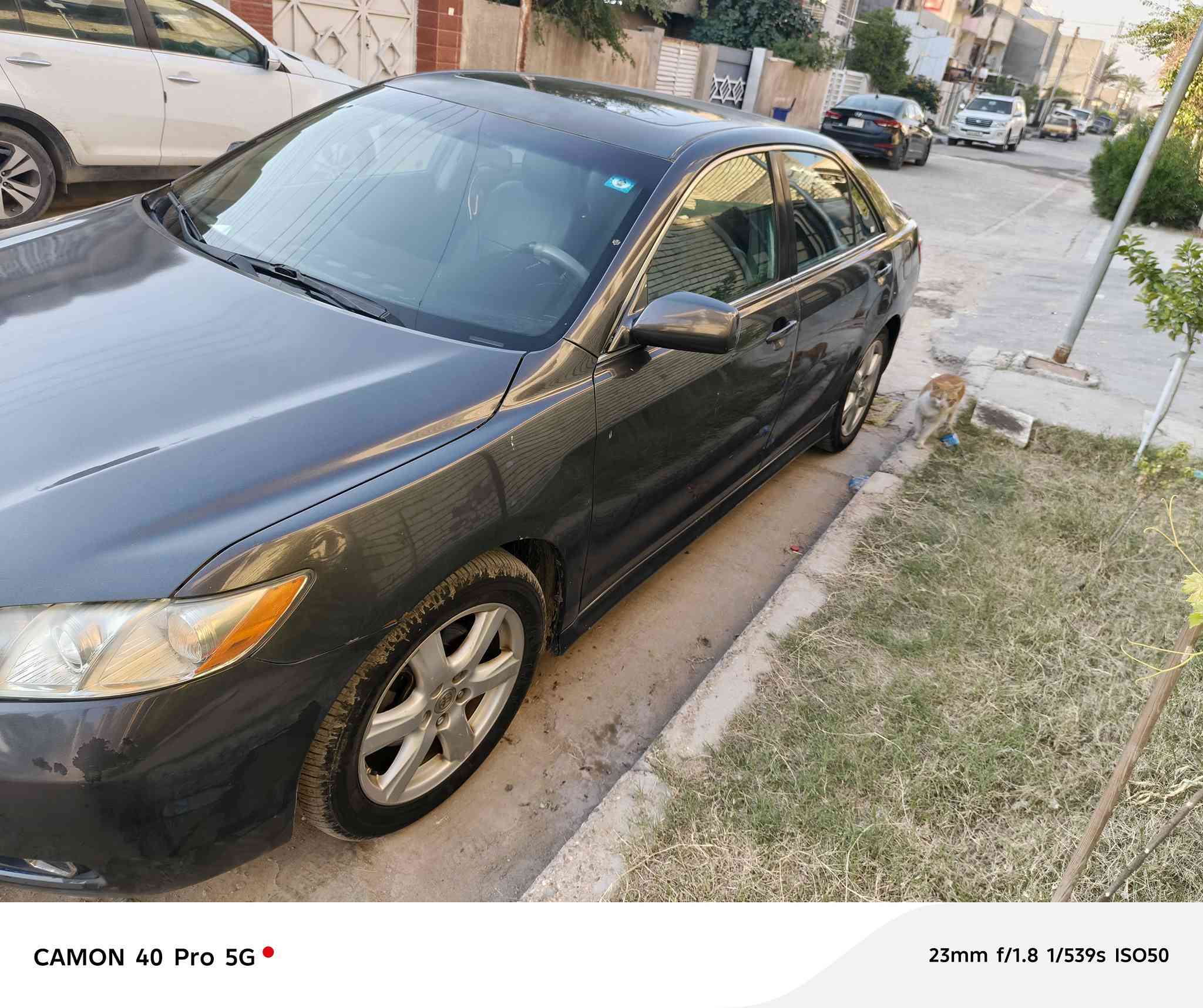 السلام عليكم كامري 2008وارد امريكي حادثها من امريكا جاملغ خلف السايق والسيارة معمرة مصبوغه حزام منظومة تبرايد كلها بدلتها وكاله السعر ٧٥..***********
