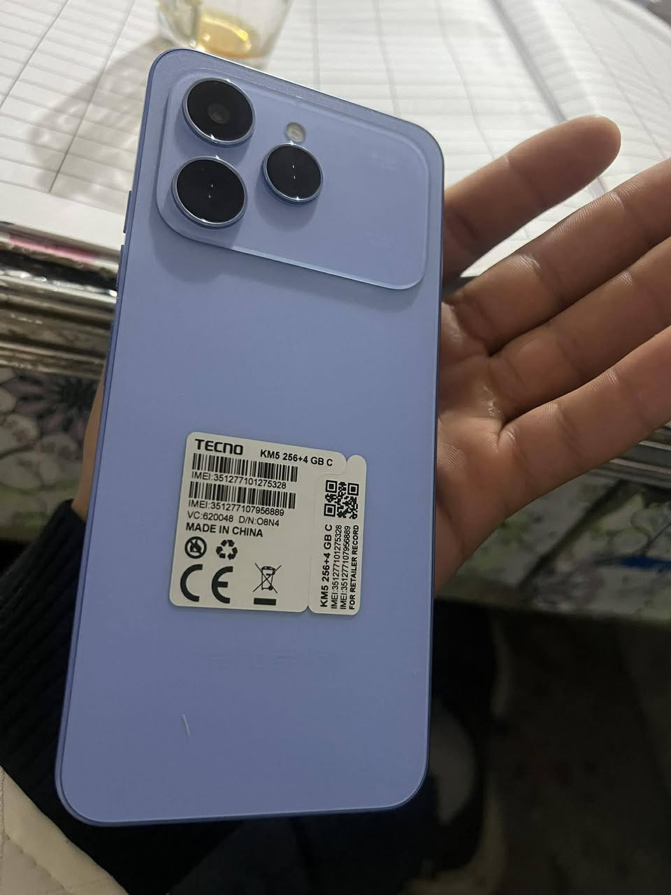 السلام عليكم
جهاز للبيع نوع الجهاز TECNO spark 40 الجهاز البارحه مشتريه واستعمال يوم واحد بيه وصل ضمان لمدة سنه لكن اني اريد اشتري جهاز افضل منه لذلك اريد ابيعه جهاز كلش حلوو والله السعر ١٥٠ الف دينار


**إذا كنت صاحب هذا الإعلان وتريد حذفه لأي سبب، رجاءا أرسل رسالة إلى الدعم الفني**