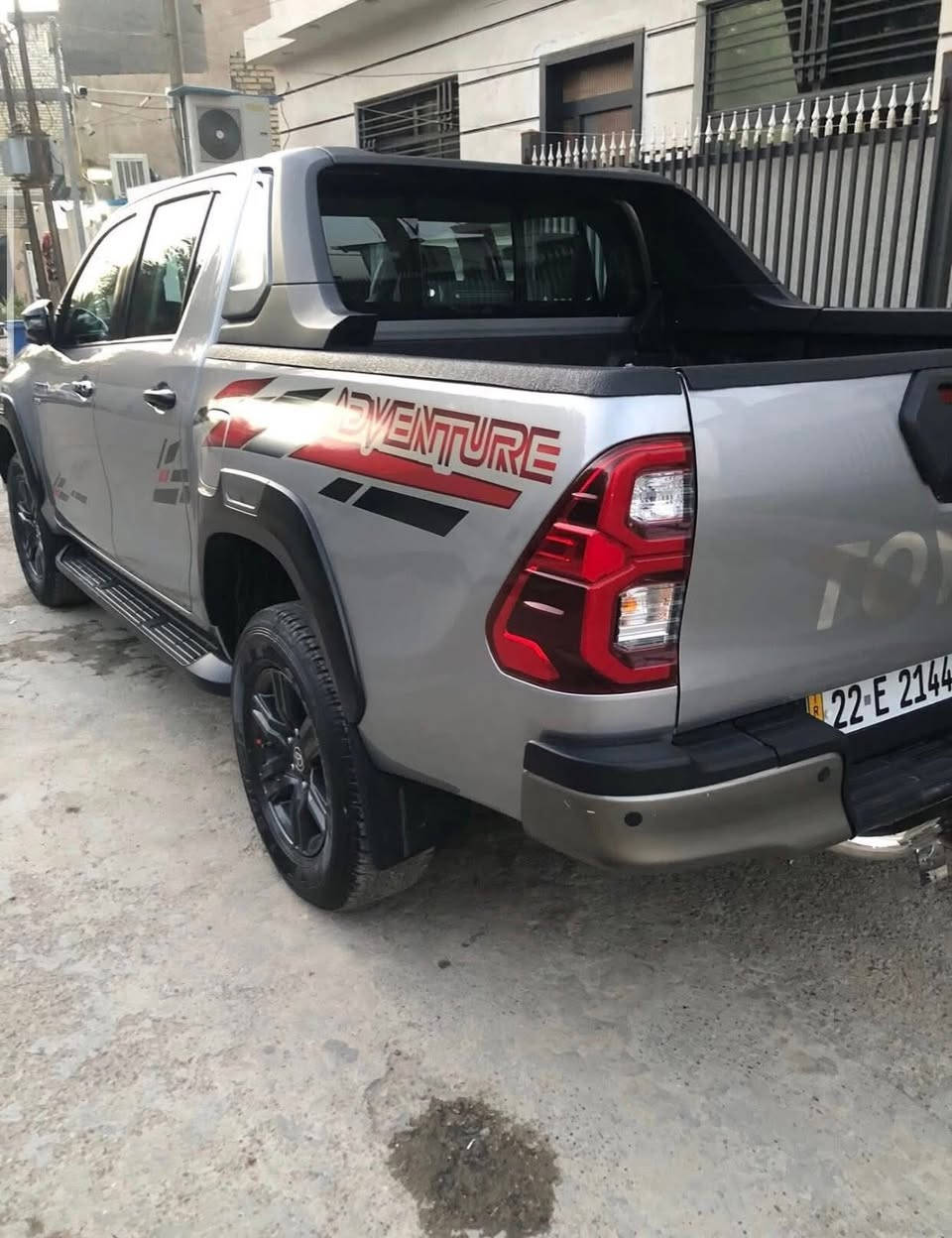 بيكم هايلوكس ادفنجر موديل 2022
مكفولة كفاله عدا شخط صغير موجود 

رقم اربيل 

سيارة جديده ماشيه 60 الف 

٣٤٠

***********
