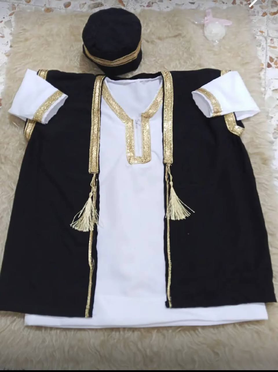 زي عربي
سعر جمله 10الف 
قياس من سنه ال 7سنوات
يتوفر توصل لجميع المحافظات العراق


**إذا كنت صاحب هذا الإعلان وتريد حذفه لأي سبب، رجاءا أرسل رسالة إلى الدعم الفني**