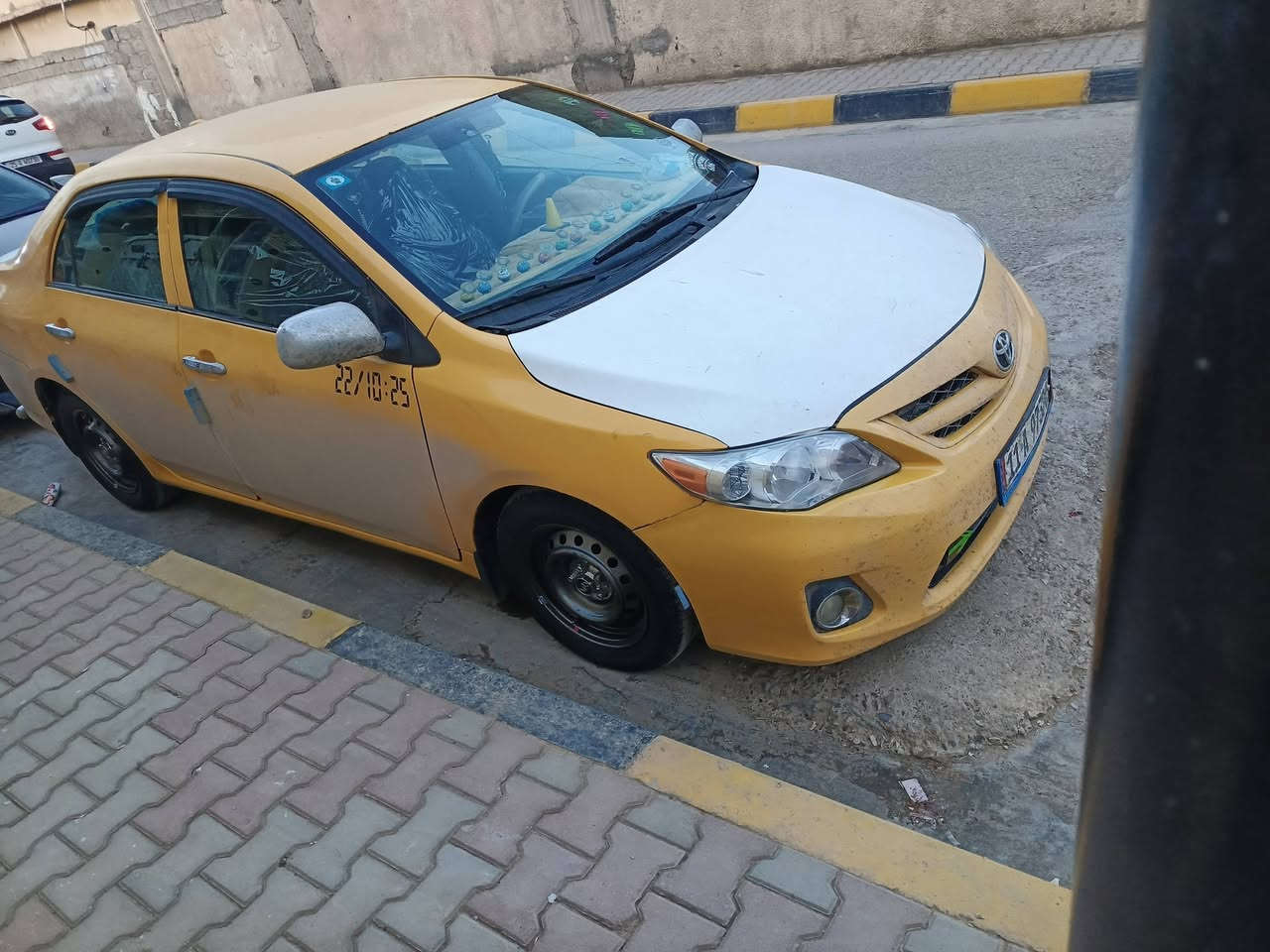كوله موديل 10رقم بغداد جديد محدث 13
حادث بنيد جامراق بدون دواخل بدون رباك 
كير مكينه صدر أمامي+الخلفي جديد بشرط تبريد ثلجه
هيه غرامات مصفره تخم تاير جديد صار سبوع مشدود
عنوان دلي عباس المنصوريه 
هذا رقم صاحب سياره ***********
سعر اتصل فقط مكلف بنشر اخوان
