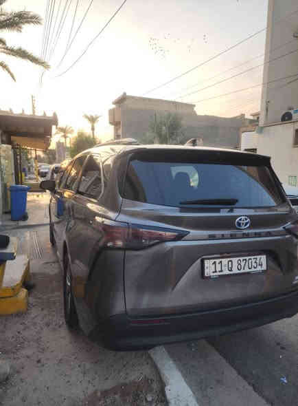 تيوتا سينا 2023 XLE فول موصفات بغداد دولي باسمي ماشيه 13 الف حادثه مثل ماموضح بلصور جاملغ امامي وجاملغ خلفي قطعتين صبغ وربع باب الصدر بدون دواخل السعر 283 مكاني بغداد السياره فول موصفات ميحتاج اذكرهن لان معروفه مكاني بغداد حي الجهاد ورقمي ***********
