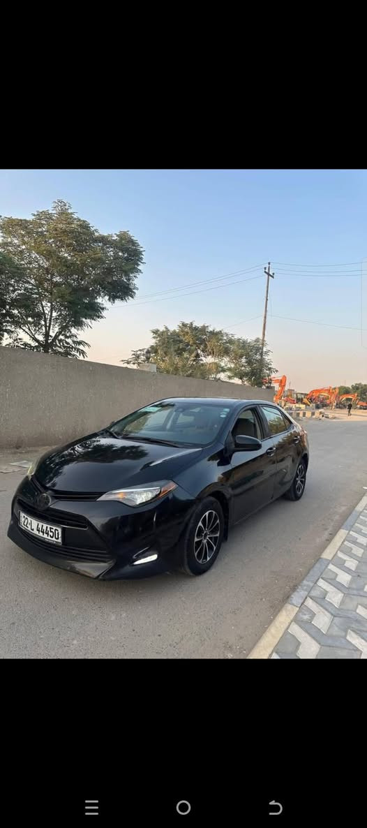 للبيع سيار رقم شمالي
تويوتا كورلا 2017 LE لونه اسود  وارد امريكي 
رقم اربيل وبأسمي شرط التحويل
محركه 1800 بلادي والكير والمحرك مكفولات 
تبريد تدفئه كله شغال
السياره حادثها خلفي   اهنا بلعراق مكانات تعديل بارد فقط رصعات  وصور الحادث مرفقه بالمنشور
ايرباكاته كله مكفوله وسليمه
مواصفات السياره Le المعروفه 
بيه رادار امامي شاشه وكامره بلادي كشن جك مثبت سرعه وتنبيه خروج عن المسار تحكمات ستيرن جام auto ولايتاته زينون ولايتاته auto لد نهاري 
السياره جاهزه وبدون مصرف
سعره 120 وبيه مجال بسيط
مكاني بغداد الطالبيه ***********
