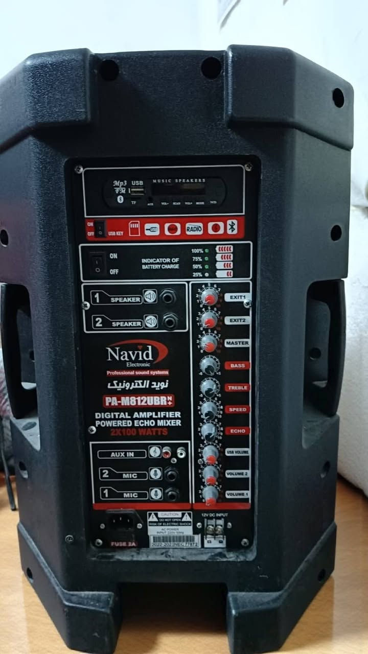 السلام عليكم 
المواصفات موضحة بظهر الجهاز الحجم الثقيل ارتفاع حوالي اربع اشبار والعرض شبرين ونصف طبعا استخدام مرة واحدة نقص بطارية سعرها ١٠ الف مال دارجة 
 سعر( ١٥٠ ) الف قفل قفل والتوصيل عليك 
علمنا الجديد ٢٧٥


**إذا كنت صاحب هذا الإعلان وتريد حذفه لأي سبب، رجاءا أرسل رسالة إلى الدعم الفني**