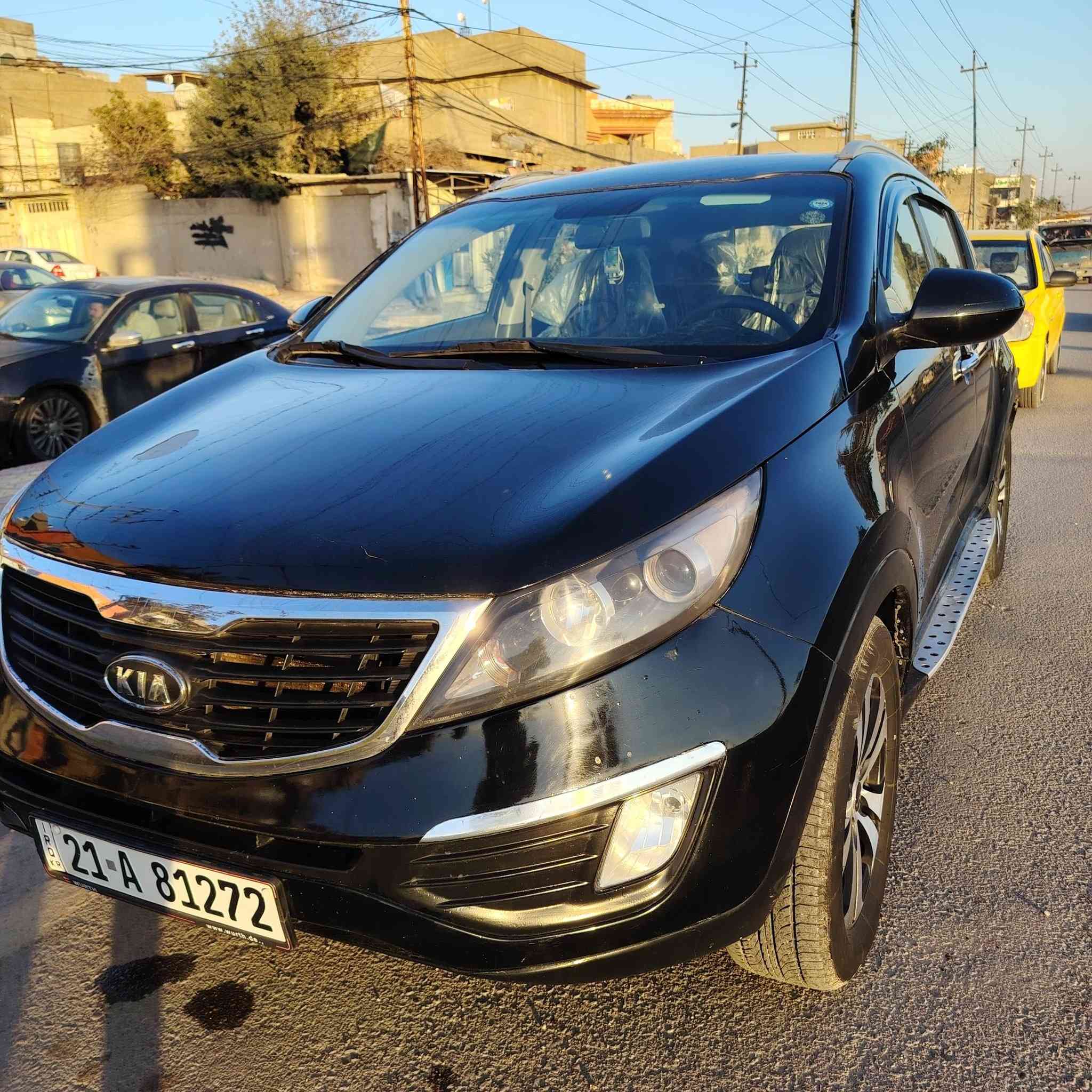 بلاش بلاش بسعر تكسي والله 
🔴سبورتج 2010 سنوية 2026
🔴رقم سليمانية شرط التحويل 
🔴مصبوغة عامة وبيها معجون 
🔴تاكية على صفحة بدون دواخل 
🔴رقم دولي سليمانية 
🔴مابيها كابون بانزين ❎⛽
🔴محرك 20دوش شرط وكير شرط 
🔴السعر 97 نقداً بدون فقد بدون مراوس 
📠📞 ***********
📠📞 *********** 
✅السيارة موجودة موصل الجانب الايمن
