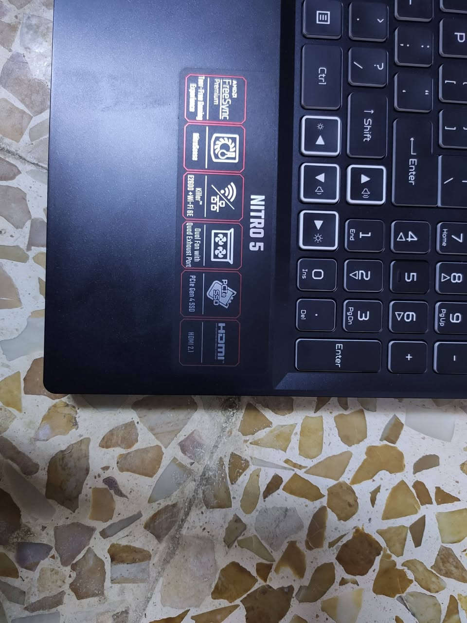 السلام عليكم لابتبوب كيمنك للبيع 
Acer nitro 5 
R7 6800h 
Rtx 3070ti 8gb 150w 
Ram 16gb ddr5 
Nvme 1tb 
Screen 15.6 2k 165hz 
نظافة فول شرط استعمال قليل اي خلل مابي مكاني موصل رايدة بمليون و٢٠٠ الف


**إذا كنت صاحب هذا الإعلان وتريد حذفه لأي سبب، رجاءا أرسل رسالة إلى الدعم الفني**