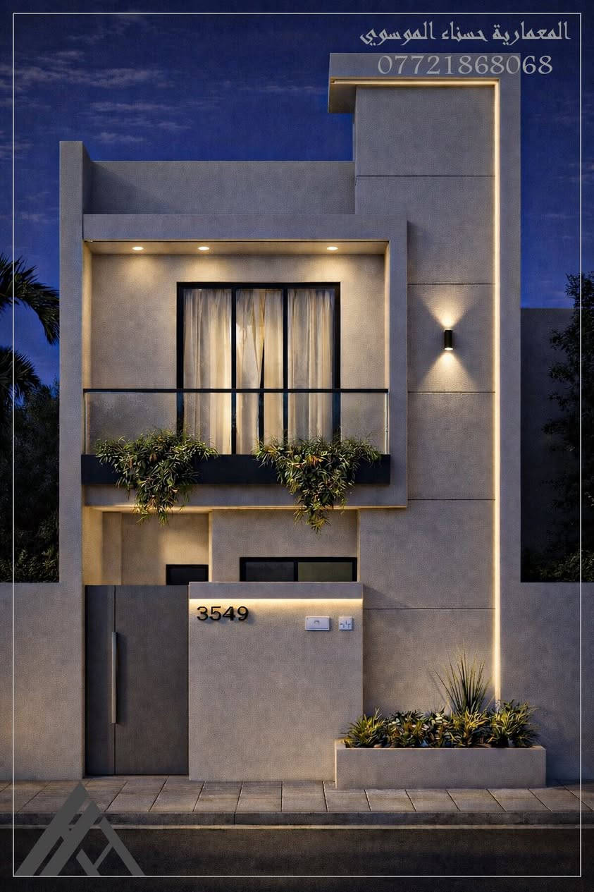 من تصاميمي | واجهة دار سكني
في محافظة كربلاء
نقدم تصاميم بأحدث الأفكار 
مع اهتمام دقيق بكل التفاصيل.

- تصاميم خارجية (واجهات نهارية وليلية)
- تصاميم داخلية
- مخططات معمارية ثنائية وثلاثية الأبعاد
- مخططات ميكانيكية
- خدماتنا متوفرة لجميع المحافظات

للتواصل وطلب الاعمال واتساب : ***********
