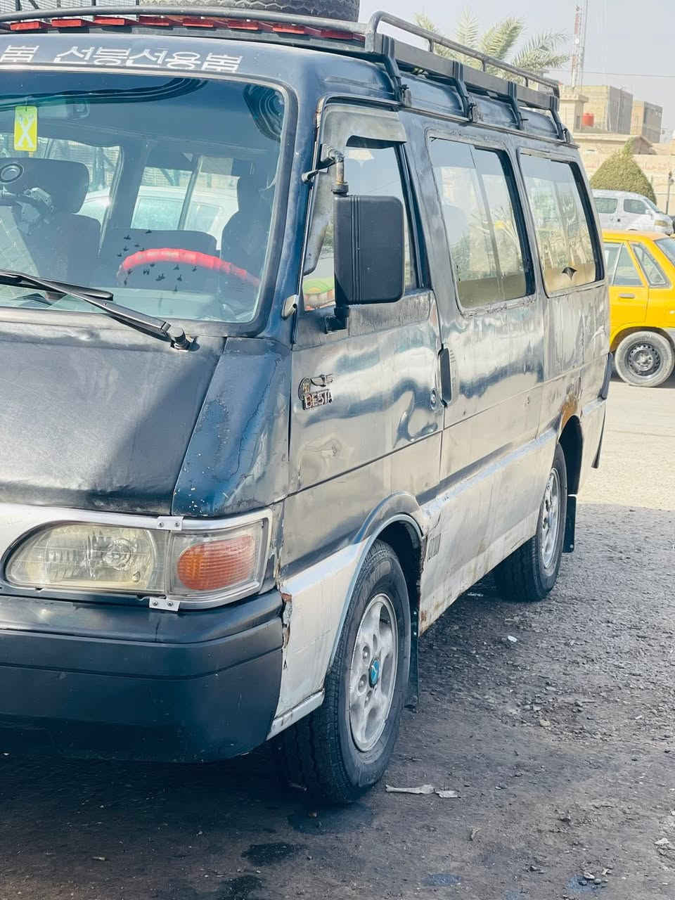 سلام عليكم كيا بستا 95 رقم بغداد انگليزي مكينه كير اكسل مكفول بم جديد سلف داينمو طخم تاير سيارة جاهزه تحويل شوكت متريد وكاله سيارة نقصها بس صبغ الحجل غرفه حلوه جام كهربائيات كلها شغاله  السعر 33 العنوان بغداد ***********
