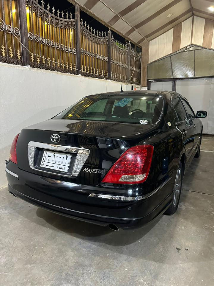 TOYOTA CROWN MAJESTA👑
للبيع تيوتا ماجستا. 2007 

اصولي اصوولي💥 شرط المداور قرار 48

الون                 اسود

رقم بصره  مميز شرط المداور ثاني يوم بأسمي السياره

كصة قماره

المواصفات👇 

5دكم 

تحويرة نجف فوك و جوة ودشبول امارات   شرط ترايك 180وتهد ستيرن.

✅ محركها V8 الحجم 4300.

✅ كشنات  اسود ملكي المرغوب  اصل.

✅ تبريد امامي خلفي3قطع.

✅ 3قطع بردات خلفيه.

✅ اربع كشنات كهرباء.

✅ 3برده خلفيه وجانبيه كهرباء اصليه.

✅ 5بصمات ابواب+بصمة تشغيل+ صندوك شفط 

✅ كشنات خزن ميموري.

✅ حساسات  امامي وخلفيه

✅ كامره خلفيه 

✅ بگ لايتات لد اصل.

✅ ثلاجة

✅ مري ترحيب عند الاقتراب+اشاير بالمري والجملغات.

✅ ستيرن كهربائي

✅.  + بلاتوث 

✅ مري كهرباء+هيتر♨️.

✅ تحكم ستيرن+كروز تثبيت سرعه.

✅ جنطه جكات كهرباء شفط.

✅  

✅السنويه لل 27

 

وباقي المواصفات المعروفه لل5دكم.

والسياره بيها نواقص بسيطة

العنوان النجف الأشرف 

للاستفسار📞***********💥

السعر 140 وبيه مجال قليل  💵
