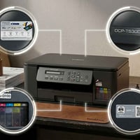 برذر T530DW • ملونة • خزانات مليانة