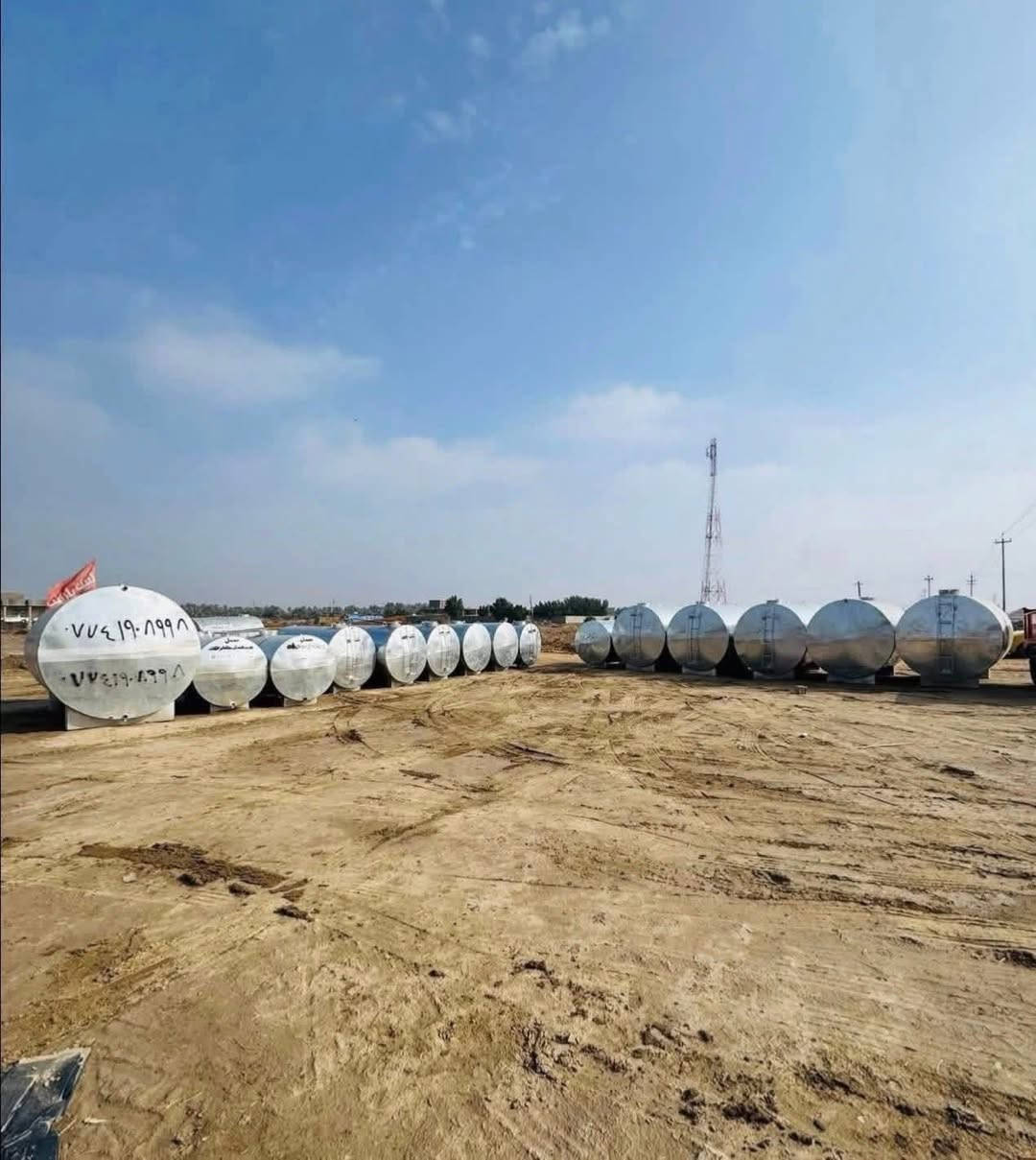 مقطورات والخزانات بكافت الحجام  والتانكيات للبيع مغلون درجه اولى دنكير تاير 22 شاصي بلادي السعه 5000 او 3500

المكان الشوملي قرب السريع الدولي على الشارع العام قرب المحطه البهاء مدخل الشوملي

للاتصال على الارقام

***********

***********

توجد خدمات توصيل لكافه المحافظات
