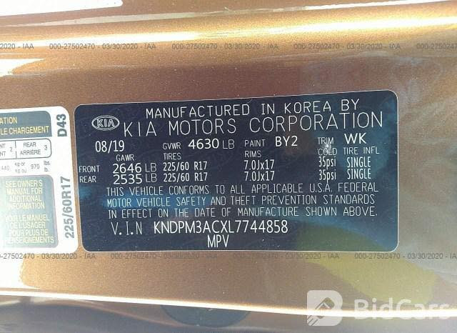 سبورتج ٢٠٢٠ LX وارد امريكي  رقم بغداد مواصفات رادار امامي تحديد مسار شاشة كار بلي حادث بسيط بابين السكن و بالعراق صار بيها صبغ بدون معجون بابين وقبق الصندوق  ماشيه 58 الف مايل السعر ١٧٠. ***********
