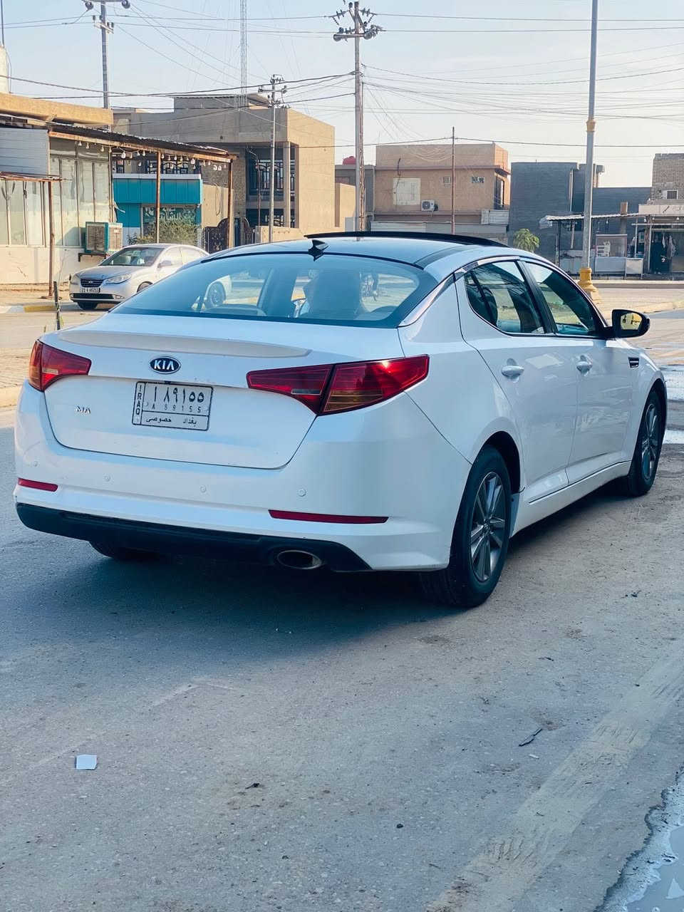 السلام عليكم … تحية طيبة

كيا اوبتيما خليجي مكينة 2400 دوش فول مواصفات 1/1 رقم بغداد بأسمي سنوية للـ2027 السونار مرفق مع المنشور بدون اي ضرر بالداخل خارجي فقط صدر جديد حدادية تخم تاير ياباني اصلي السيارة جاهزه على آخر حباية 

السعر : 109$ 
للإستفسار : ***********
العنوان : واسط - الصويرة
