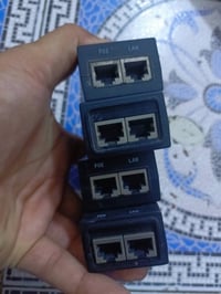 للبيع شلعة أجهزة انترنت ومحولات وكابلات باور وكابلات انترنت cat6 وايرب...