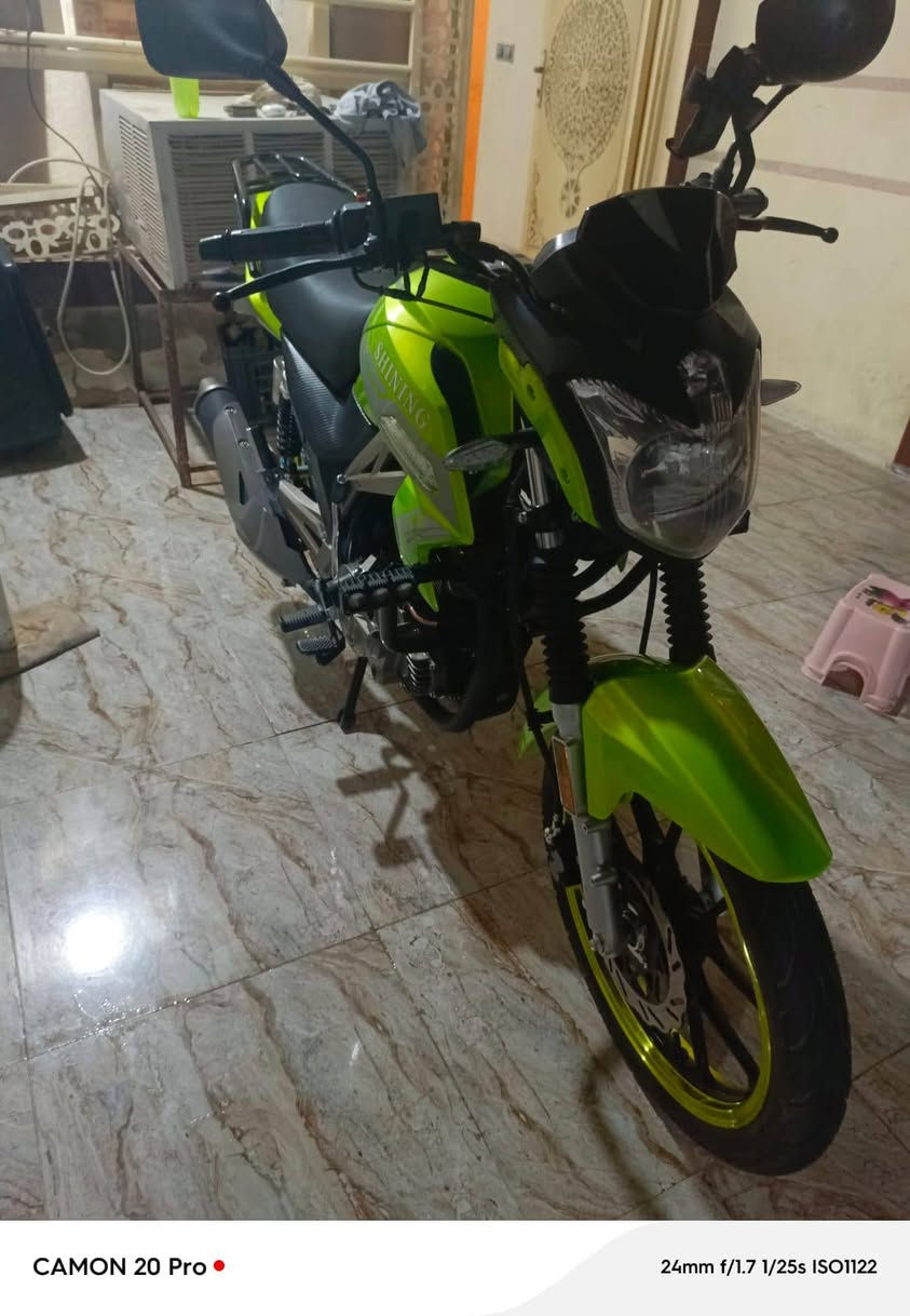 شاينك موديل 2023
مطلعها 2025/5/10
محرك 250 cc
كير لعاب 6 نمر 
كلشي على البلاد ما فتوحه 
مرقم النجف الاشرف 
لوحات موجود واسنويه ابسمي مداور ابنفس الساعه 
المكان النجف الاشرف حي الجمعيه 
رقم ***********
