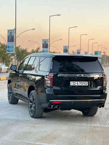 السلام عليكم
 تاهو 
دخول جديد صارلها شهرين من دخلت للعراق
الموديل:  2023 
العداد:  42 الف ميل 
الفئه:  بريمر  Primer بلاك ادشن
اللون:  اسود
الرقم:  اربيل هزة وسنويه جديدة 
المحرك  : 5300 المرغوب
الضرر: نص باب صبغ فقط وقطعتين بارد بدون داخل شرط
بجم كبس شرط 
رقم الشاصي مرفق مع الصور 
مواصفات البريمر معروفه بانورما وشاشات خلفيه و كشنات vip
وغيرها بعد مواصفات 
السيارة غير الي الي ذكرته مكفوله ونظيفه
شرط التحويل 
السعر:   535 وبيها مجال
🛑ملاحظه مهمه
 يرجى الاتصال من  الساعه 9 صباحأ إلى الساعه 9 مساء
#العنوان موصل الجديده شارع بغداد مجاور سنتر بغداد
#مكتب ال رزان للسيارت
***********
***********
