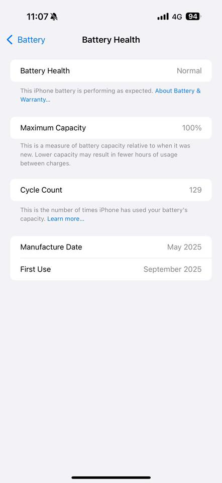 السلام عليكم 
ايفون ١٦ برو ماكس ذاكرة ٢٥٦ للبيع
نظافة ١٠٠٪؜ 
العنوان بغداد 
السعر ١,٤٠٠
***********
