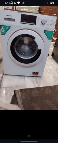 غسالة هايسنس • نظيفة • شغالة