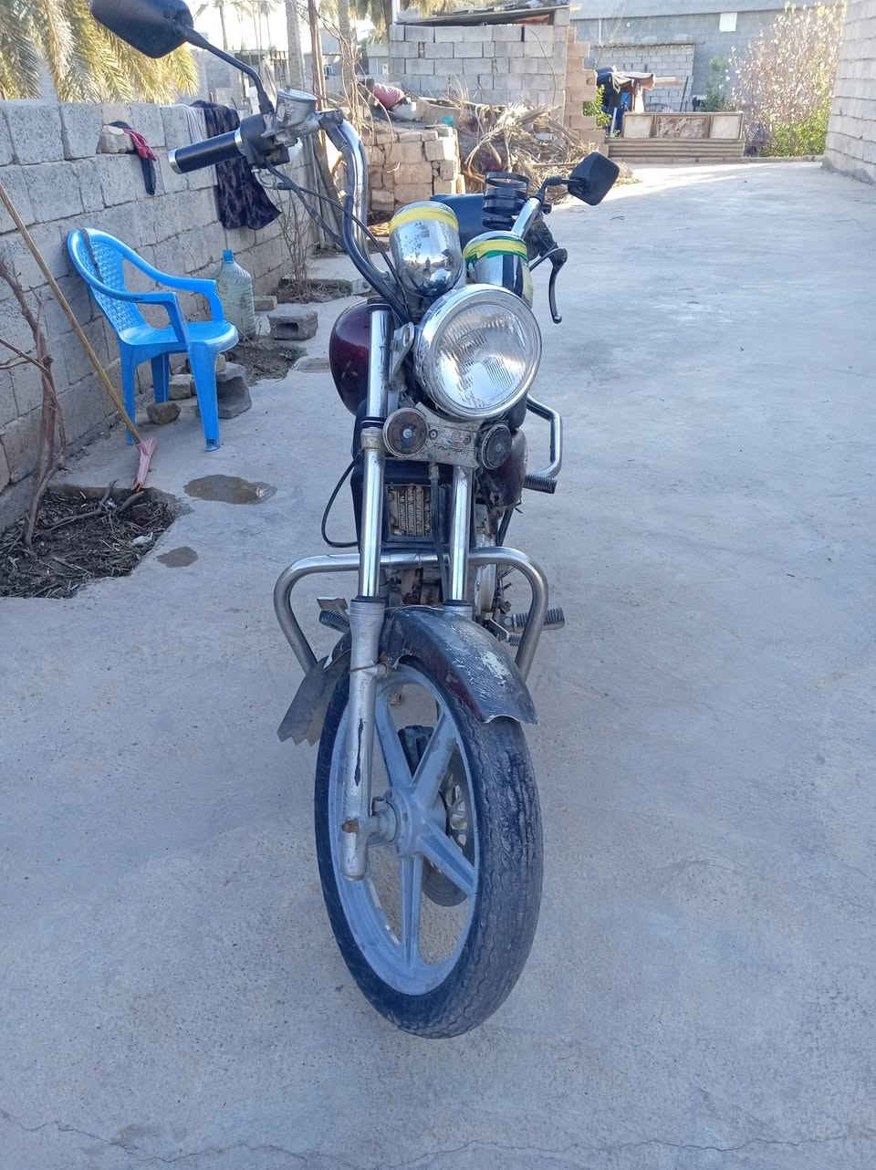 سلام عليكم ماطور هارلي للبيع الماطور نضيف وشغال من حيث هارنوت وكهربايات شغالة فول محرك جديد اخذتة بس قبل يومين صار بية خيط دخان  ***********المكان عزيز بلد
