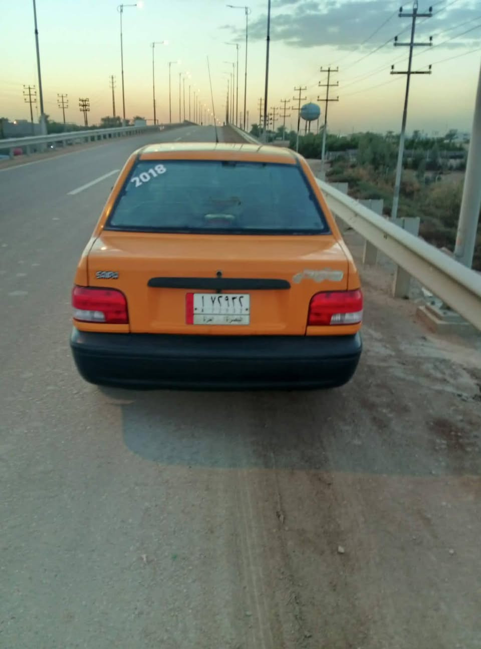 سلام عليكم سياره للبيع سايبه مديل 2018 مكينه وكير مكفولات مكفوله من الضربه والتبديل  والصبغ برانكيتات مكفولات حداده ميه بل ميه   تخم تاير توه شاده صارلي سبوع تبريد وتفه شغلاات شاشه وكامره كهربايات كله شغاله رضي مغلفة جلد تنته مغلفه  سياره حلوه كلش جاهز من كلشي ترايك وين ما يعجبك السعر 35مكاني البصره القرنه هذا رقمي ‏‪***********‬‏
