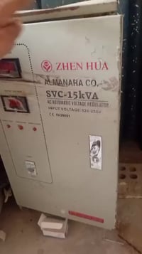 ستبلايزر رافع فولتيه ١٥ كيفي ٤٥ امبير تركي واتساب 07707828352 سعر مناس...