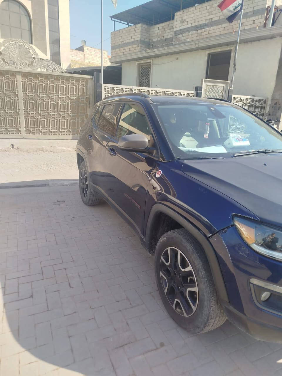 جيب كومبارس ٢٠١٩ تريل هوك
حادثها موضح بل تقرير
بصره مشروع وطني باسمي السياره
السعر 117 وبيها مجال 
***********
