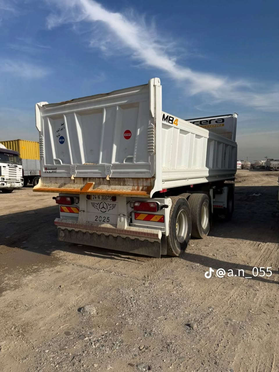 للبيع مقطوره مايلر جديده موديل ٢٠٢٥ طول ٥ونص دنكير اكتروز  طخم تاير  *********** /***********
