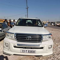 ياالله السلام عليكم لاندكروز فطيم مديل  2013 ماشيه 175الف رقم بغداد مح...