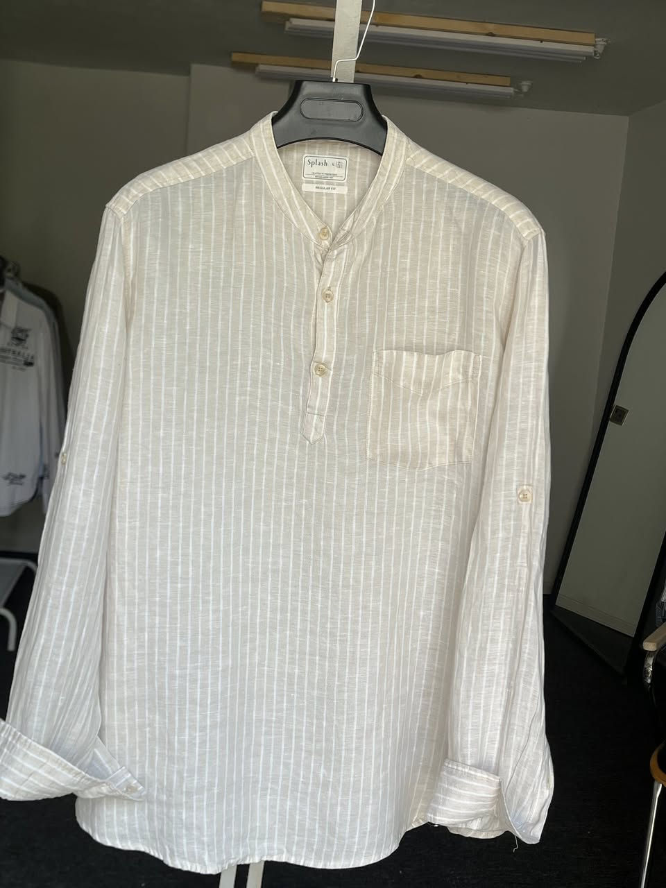 قميص لينن غير مستخدم
ماركة سبلاش 
القياس (L يلبس XL)
عرض الصدر 45
(15 ) شامل اجور التوصيل
يمكنك مشاهدة بقية الموديلات انقر على الصفحة الشخصية


**إذا كنت صاحب هذا الإعلان وتريد حذفه لأي سبب، رجاءا أرسل رسالة إلى الدعم الفني**