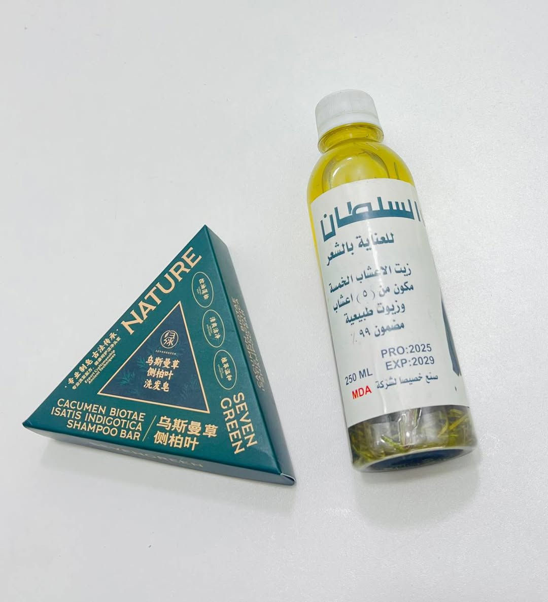 عرض خاص لعلاج التساقط وتطويل الشعر ✨🫶
○ 🍃 زيت بنت السلطان للشعر
✨ يغذي الشعر من الجذور حتى الأطراف، يمنع التساقط ويزيد لمعانه وحيويته طريقة الاستخدام : دلكي فروة الرأس بكمية مناسبة من الزيت واتركيه 30 دقيقة ثم اغسلي شعرك بالشامبو استخدمية مرتين أسبوعياً.
○صابونة الاعشاب السحرية للشعر  ⋆｡ ֓୨୧ 🍃🌱مشهورة جداً في الصين واليابان ✨
تساعد على تنظيف فروة الشعر  تقلل تساقط الشعر تساعد على نمو الشعر 👍🏻مصنوعة من اعشاب طبيعية خالية من السليكونات او المواد الكيمائية طبيعية 💯💯
سعـر الـعّـرض بعد الخصم /  ٢٥ د.ع 
التـوصيل مجانـاً لـبغداد والمحافظـات


**إذا كنت صاحب هذا الإعلان وتريد حذفه لأي سبب، رجاءا أرسل رسالة إلى الدعم الفني**