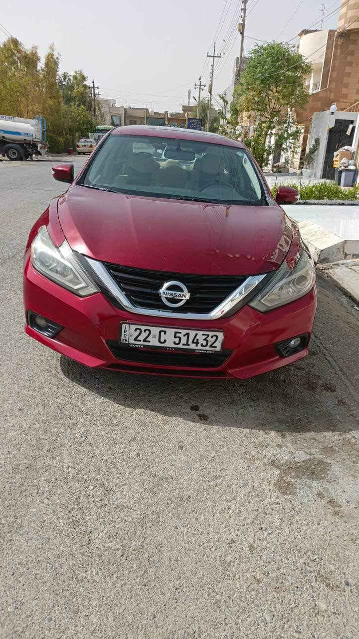 نیسان ئاڵتیما ٢٠١٧ SV سیارەکە ٣پارچەی سبوغە ئیرباگ سوکان تەقیە فول مواسفات گێر و مەکینە و تەبریت و تعویل بەشەرت سعری ١١٠وەرەقە و مجال*********** أربيل, العراق
