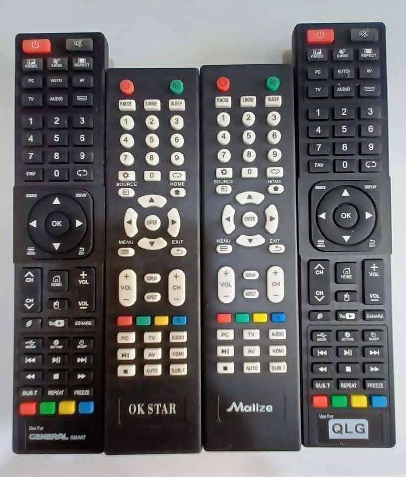 يوجد جميع أنواع الريمونات الشاشات البلازمه . توصيل
***********
