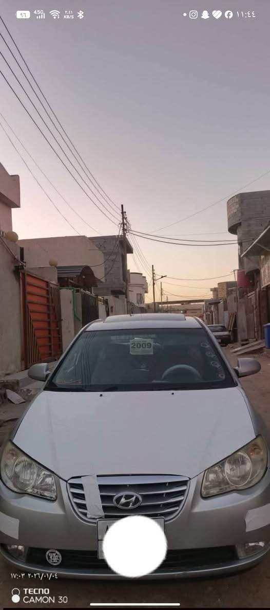 اسلام عليكم سياره النتره افانتي مديل 2009ادوات ادوات السياره نضيفه  بس بيها طخات خفيفه البنيد ولصندوك جارد كصتها جنطه مكينا كير حداديا خير من الله مكيما 1600  السياره رقم اربيل العادي بيها فتحه تبريد ثلج  السعر 37وبيها مجال مكان البصرة  ابو الخصيب  الرقم ***********
