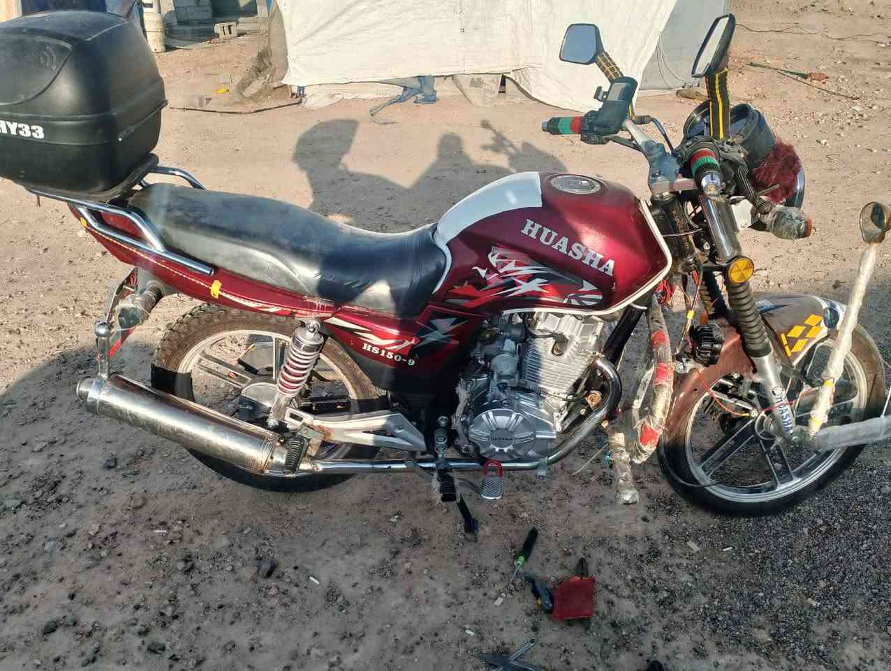 السلام عليكم ماطور هايوشه للببع موديل 23 سعره 850 التواصل عالرقم هذا***********
