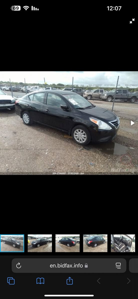 نيسان فيرسا مديل 2019
كفاله من الحادث 
تقرير غرق وارد امريكي صورته موجوده 
للبيع 
سعر 96 وبيه مجال 
واتساب ***********
