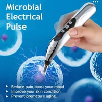 قلم تدليك بالوخز بالإبر إلكتروني 🔷يُعرف أيضًا بقلم تدليك طاقة الميريدي...